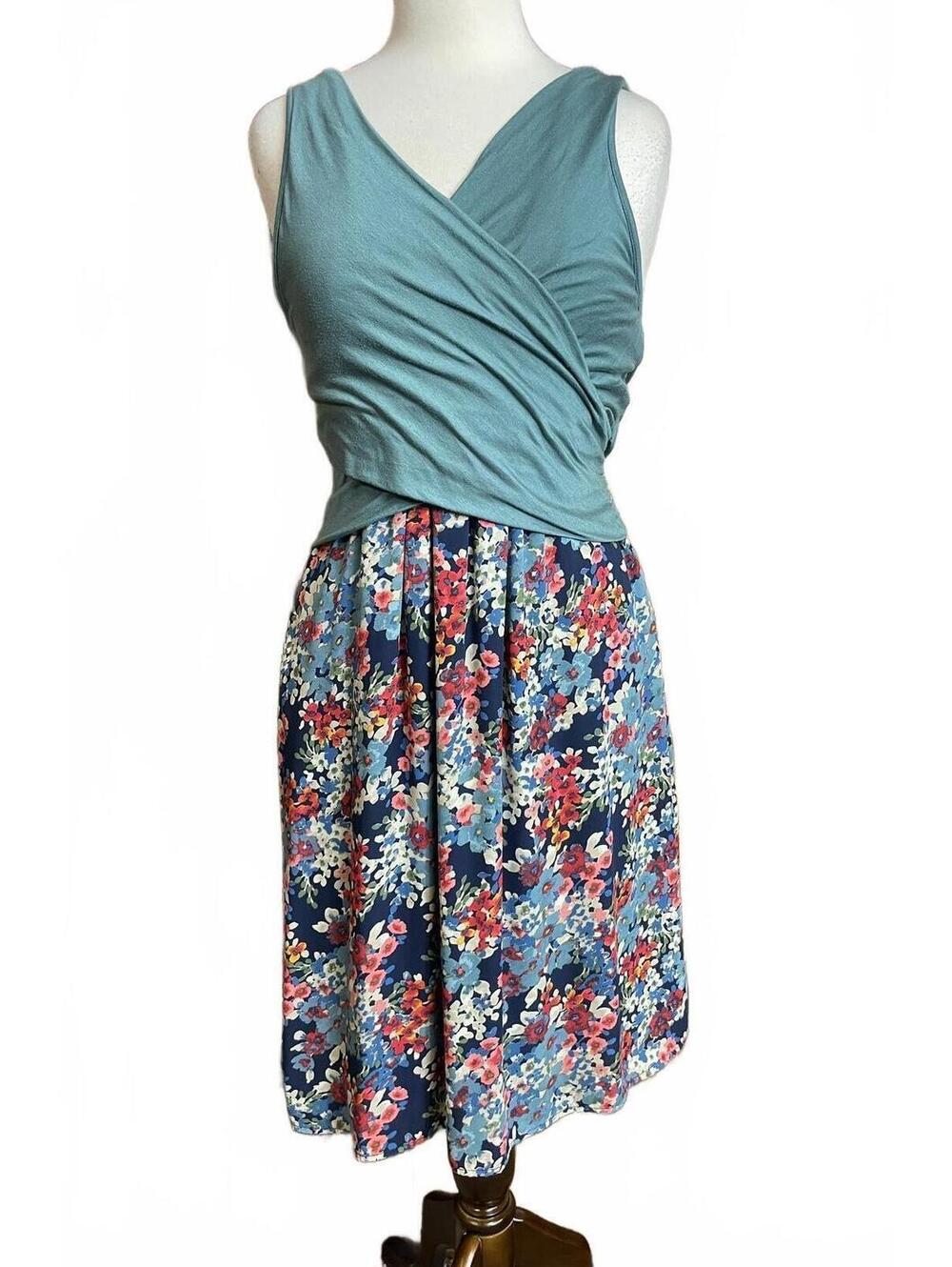 Amadi Anthropologie Crossfront Lola Dress Size large